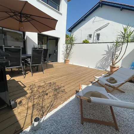 Maison 2 Ch Proche Plages 度假居 安格雷